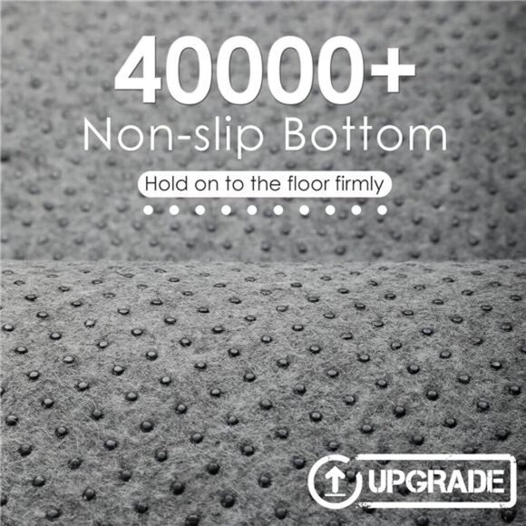 Grass Green Round Rug for Bedroom,Fluffy Circle Rug 4'X4' for Kids Room,Furry - Picture 3 of 7